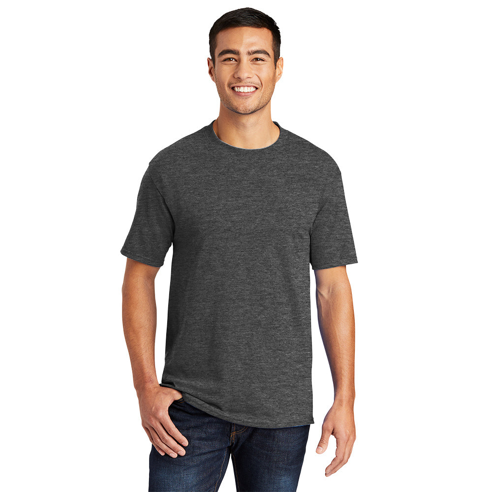 Port & Company Core Blend Tee Decorated - Dark Heather Grey