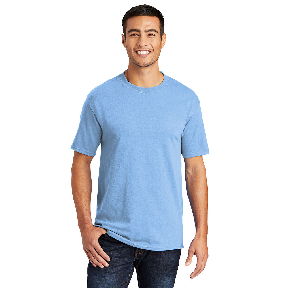 Port & Company Core Blend Tee Decorated - Light Blue