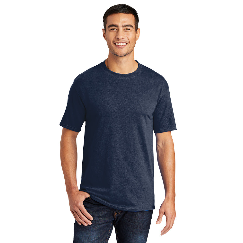 Port & Company Core Blend Tee Decorated - Navy Blue