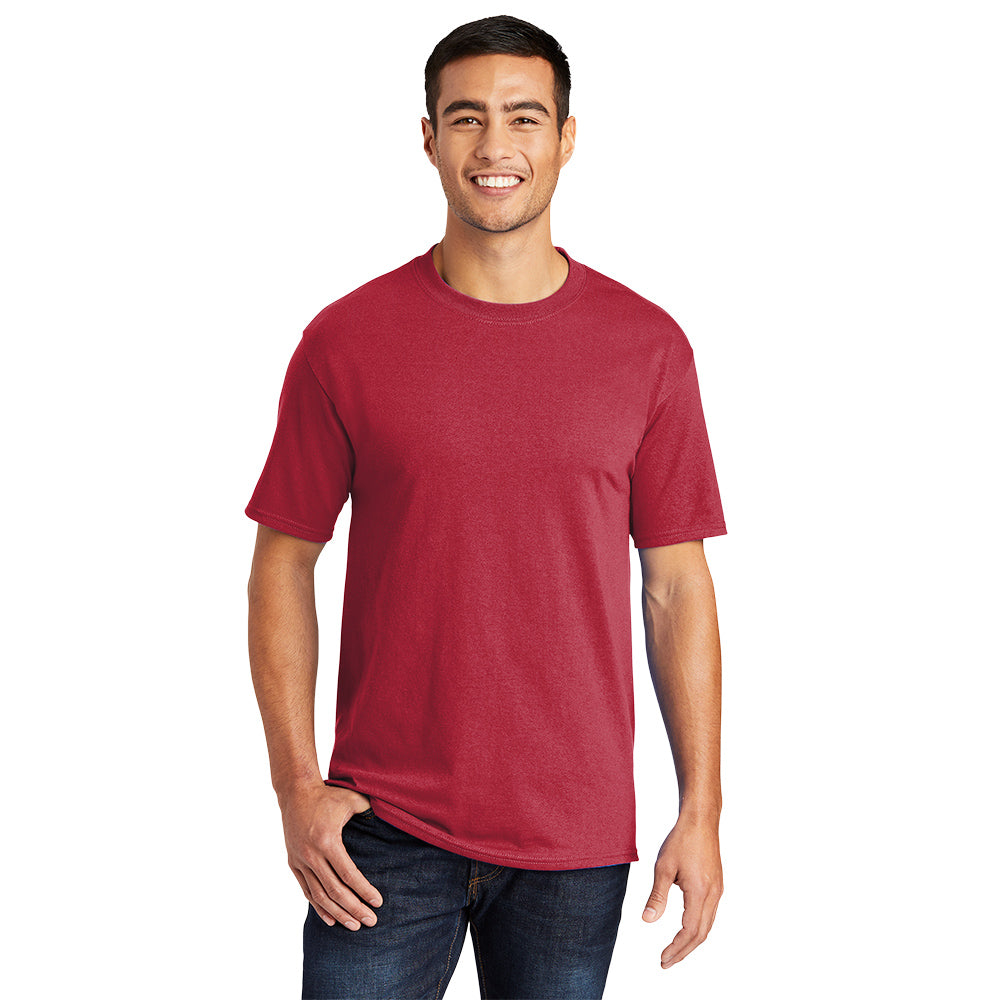 Port & Company Core Blend Tee Decorated - Red