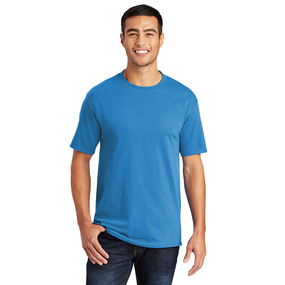 Port & Company Core Blend Tee Decorated - Sapphire Blue