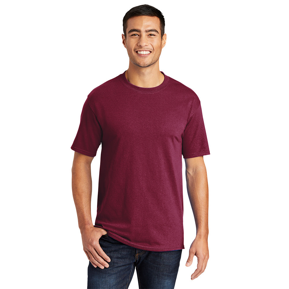 Port & Company Core Blend Tee Decorated - Cardinal Red