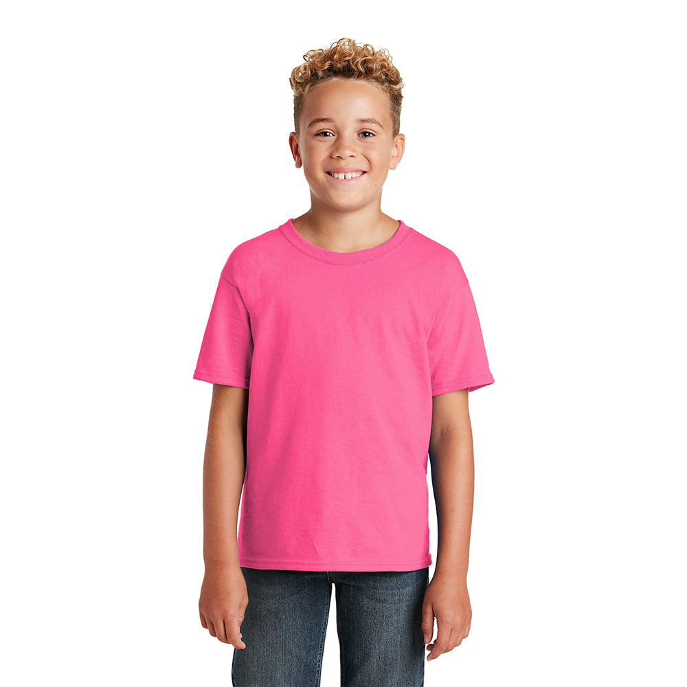 JERZEES - Youth Dri-Power 50/50 Cotton/Poly T-Shirt Decorated