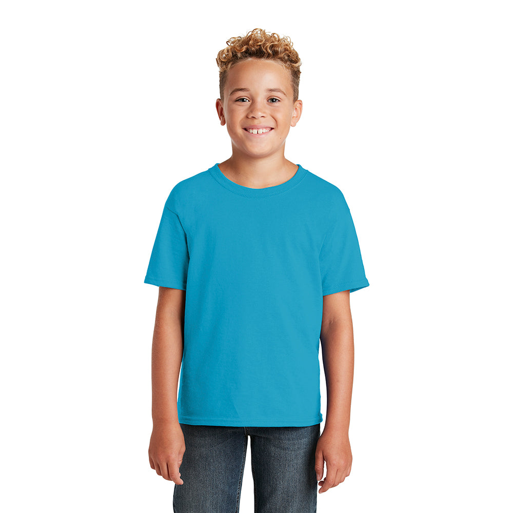 JERZEES - Youth Dri-Power 50/50 Cotton/Poly T-Shirt Decorated