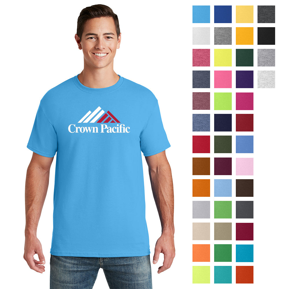 Jerzees - Dri-Power 50/50 Cotton/Poly T-Shirt Decorated - Scuba Blue