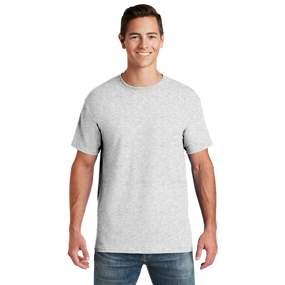 Jerzees - Dri-Power 50/50 Cotton/Poly T-Shirt Decorated - Ash Grey