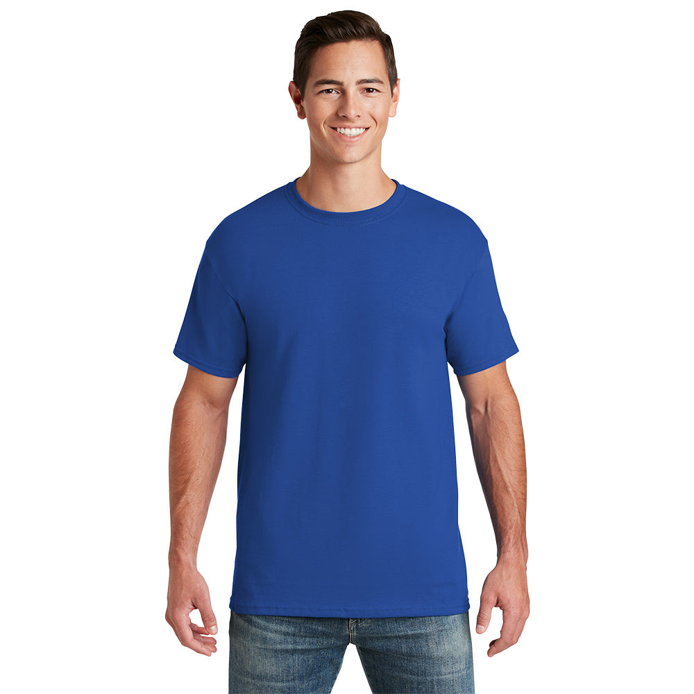 Jerzees - Dri-Power 50/50 Cotton/Poly T-Shirt Decorated - Royal Blue