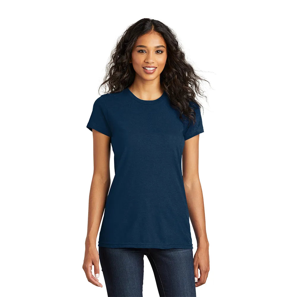 District Women’s Fitted The Concert Tee Decorated - New Navy Blue
