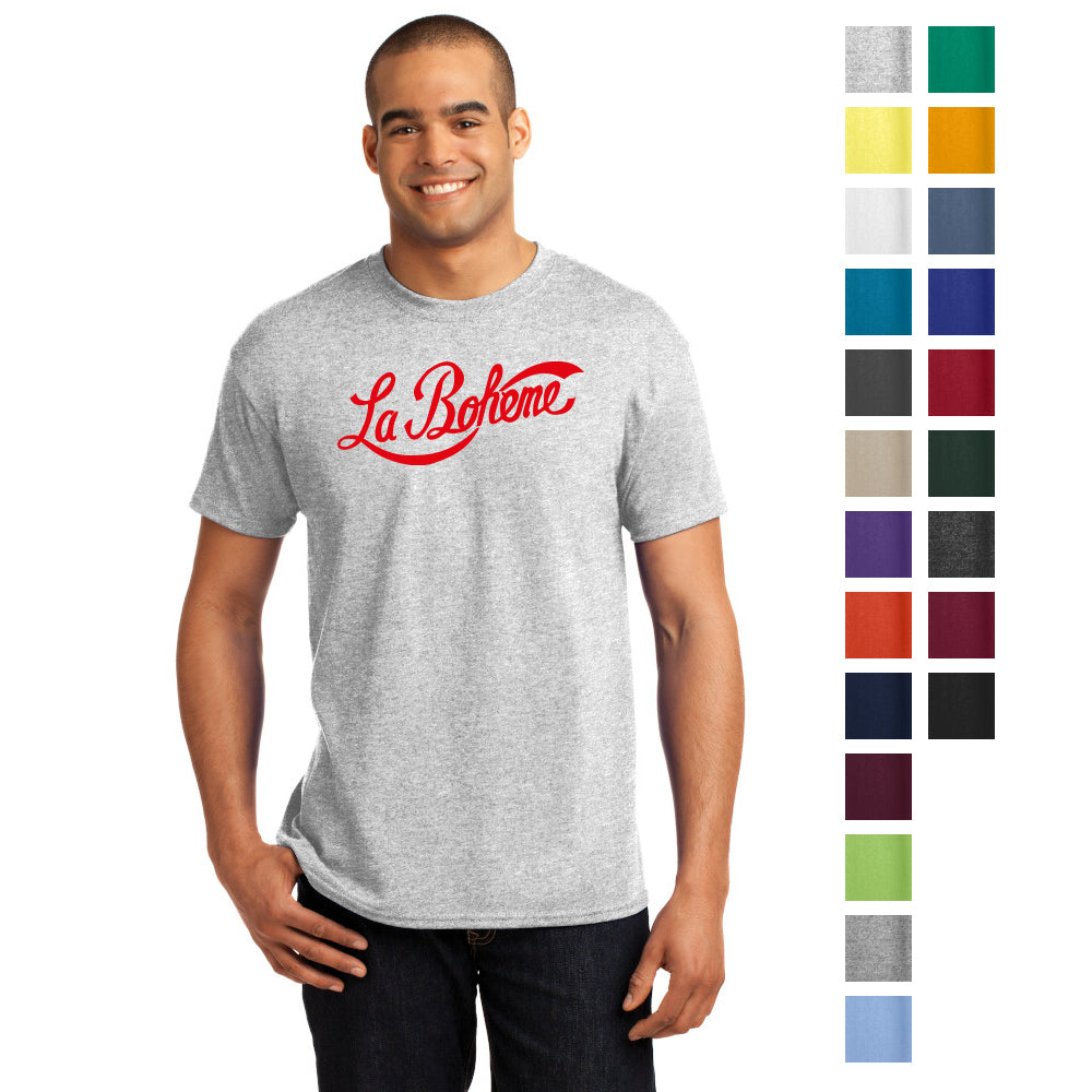 Hanes - EcoSmart 50/50 Cotton/Poly T-Shirt Decorated - Ash Grey (PMS COOL GRAY 7C)