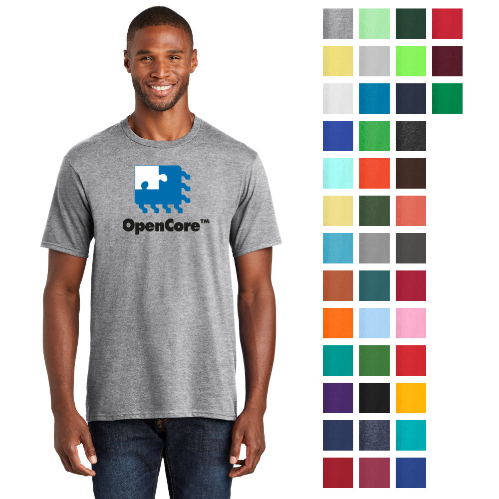 Port & Company Fan Favorite Tee Decorated - Athletic Grey Heather