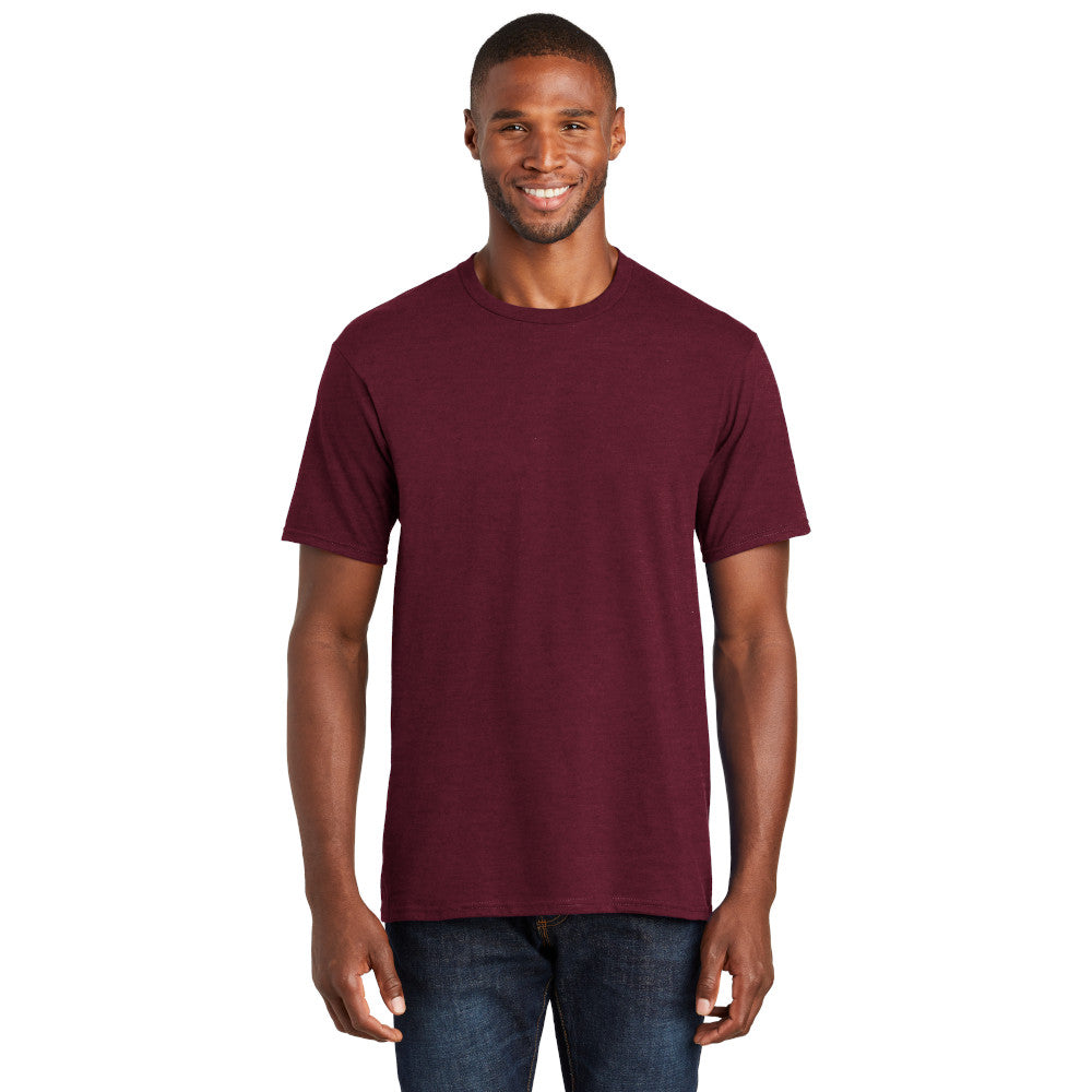 Port & Company Fan Favorite Tee Decorated - Athletic Red