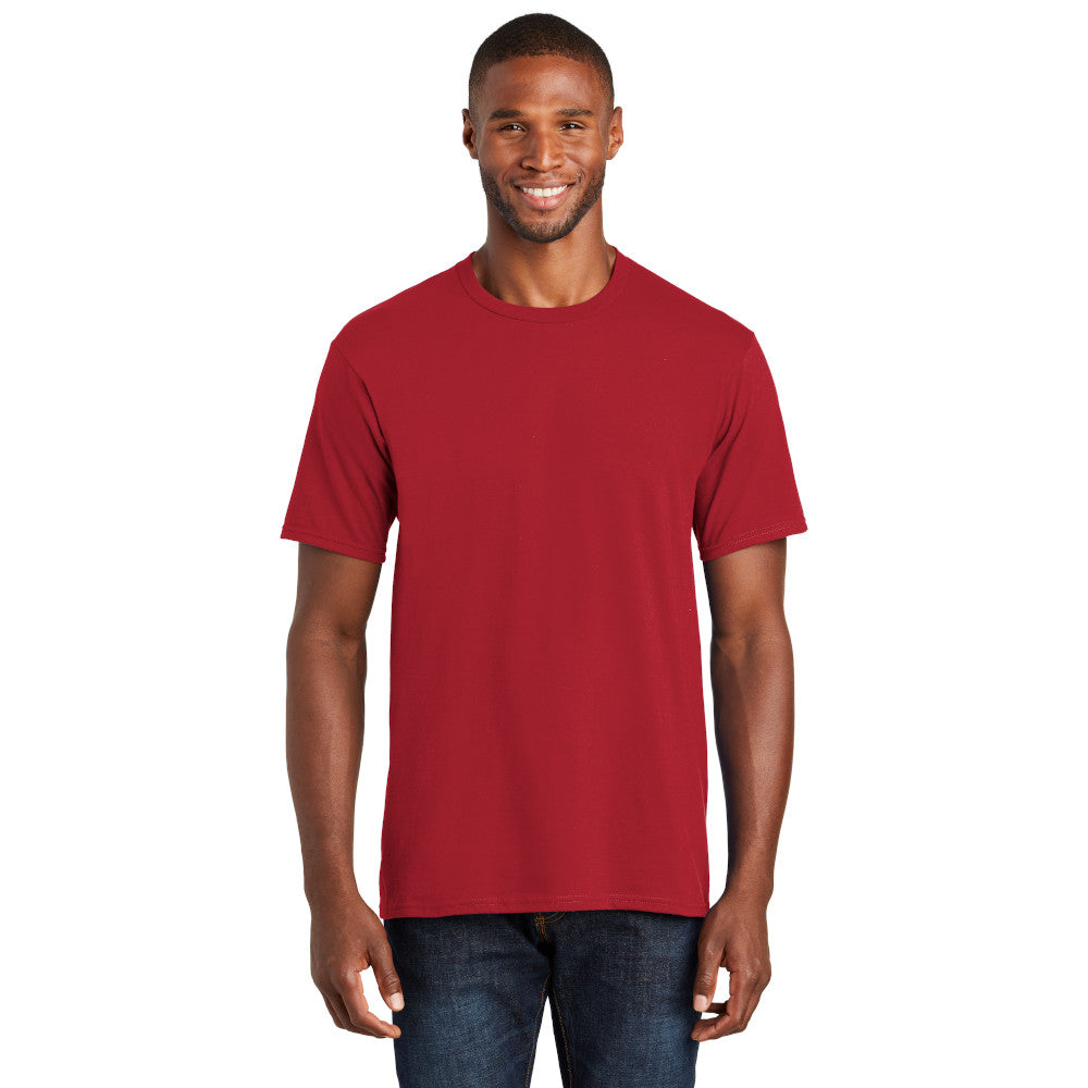 Port & Company Fan Favorite Tee Decorated - Team Navy Blue