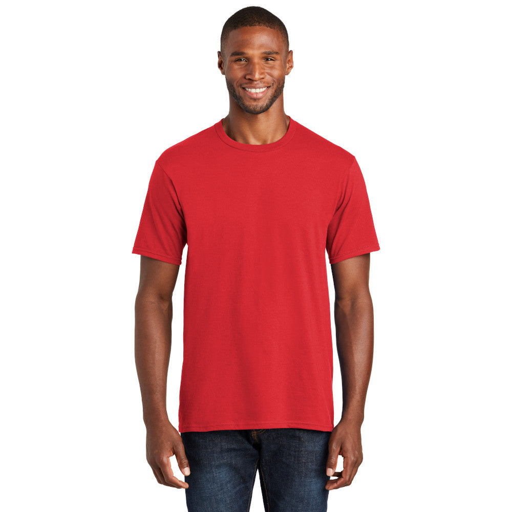 Port & Company Fan Favorite Tee Decorated - Candy Pink