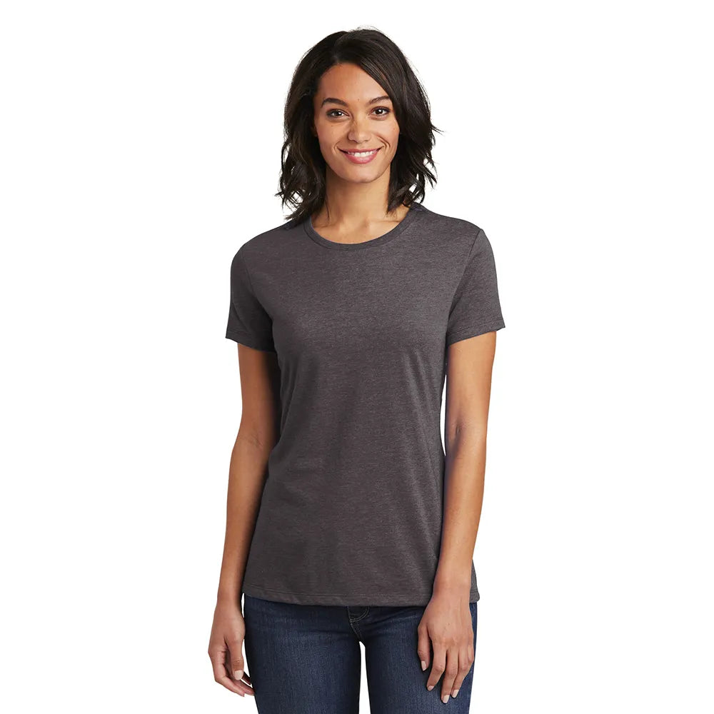 District Women’s Very Important Tee Decorated - Heathered Charcoal Grey