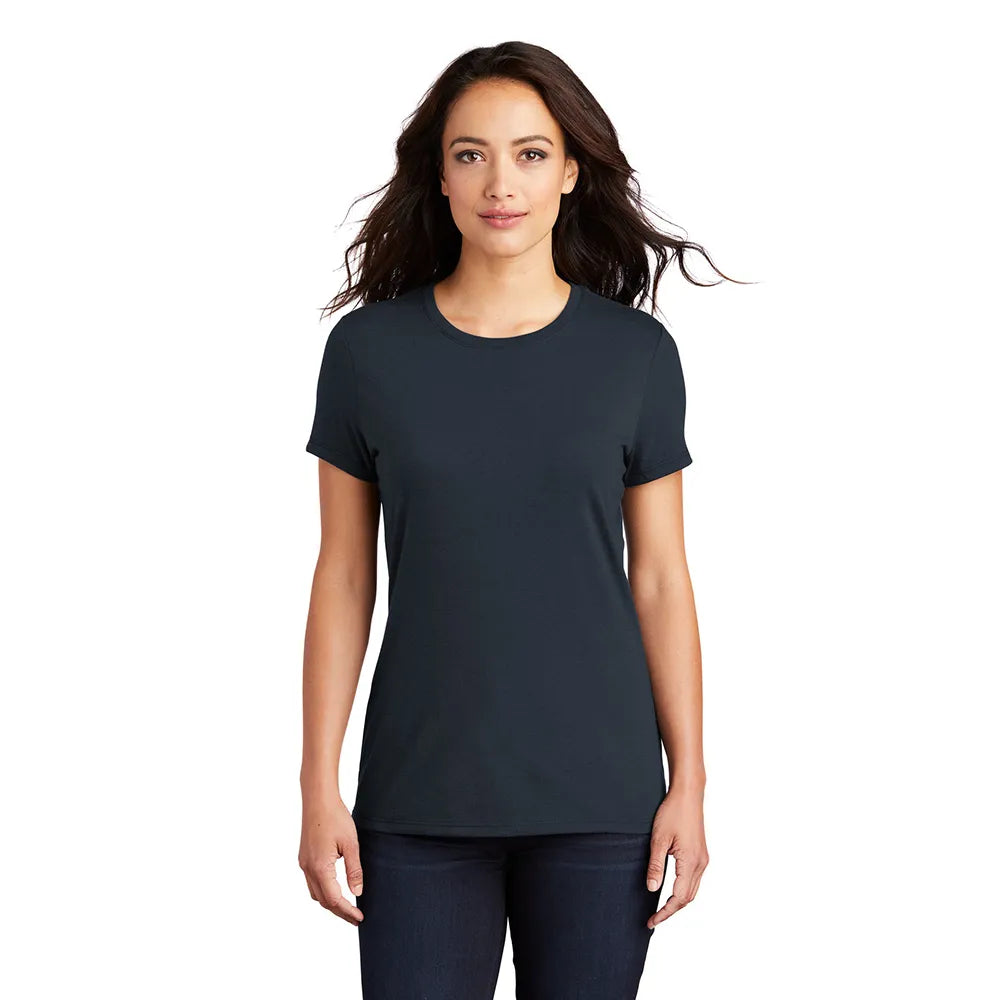 District Women’s Perfect Tri Tee Decorated - New Navy Blue