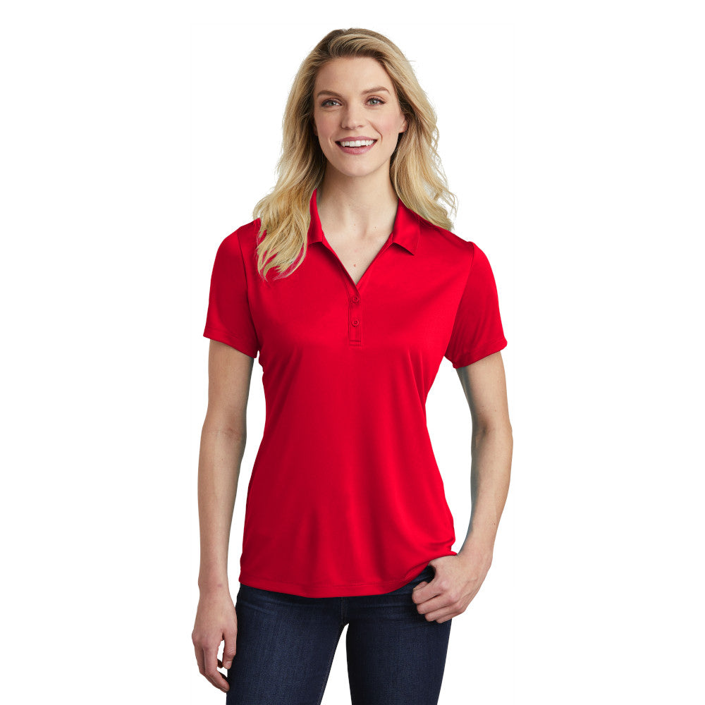 Sport-Tek Sport-Tek Women's PosiCharge Competitor Embroidered Polo – Purple