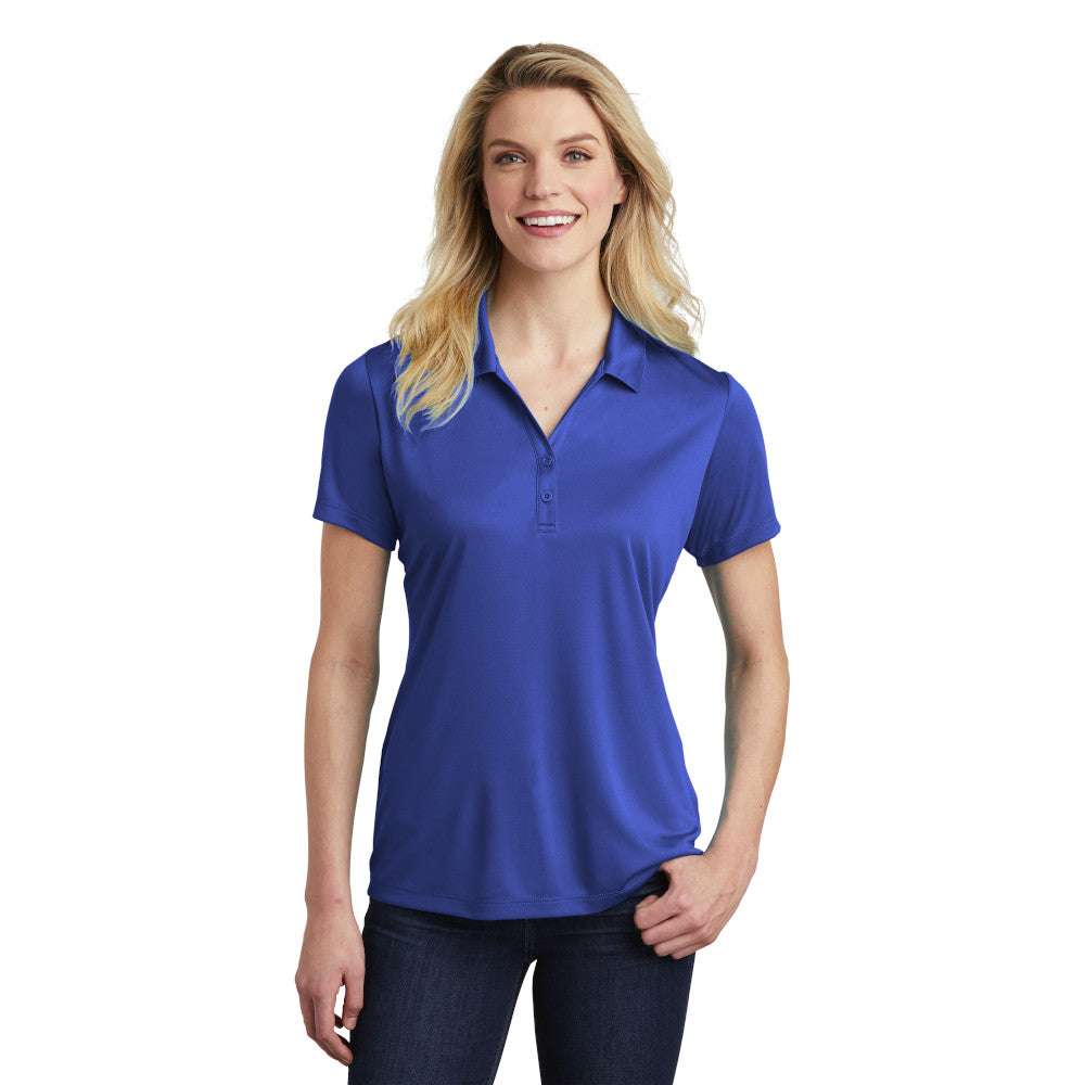 Sport-Tek Sport-Tek Women's PosiCharge Competitor Embroidered Polo – Royal Blue