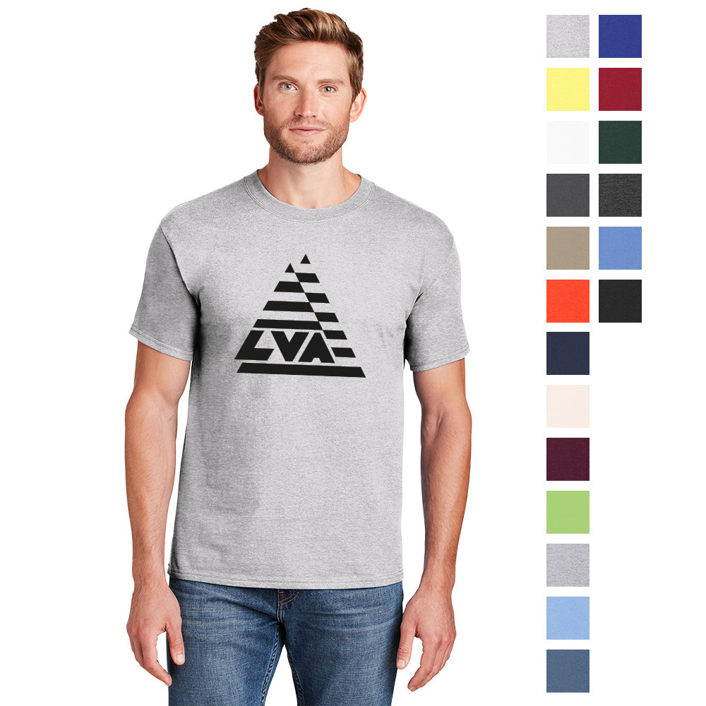 Hanes Beefy-T - 100% Cotton T-Shirt Decorated - Ash Grey (PMS COOL GRAY 7C)