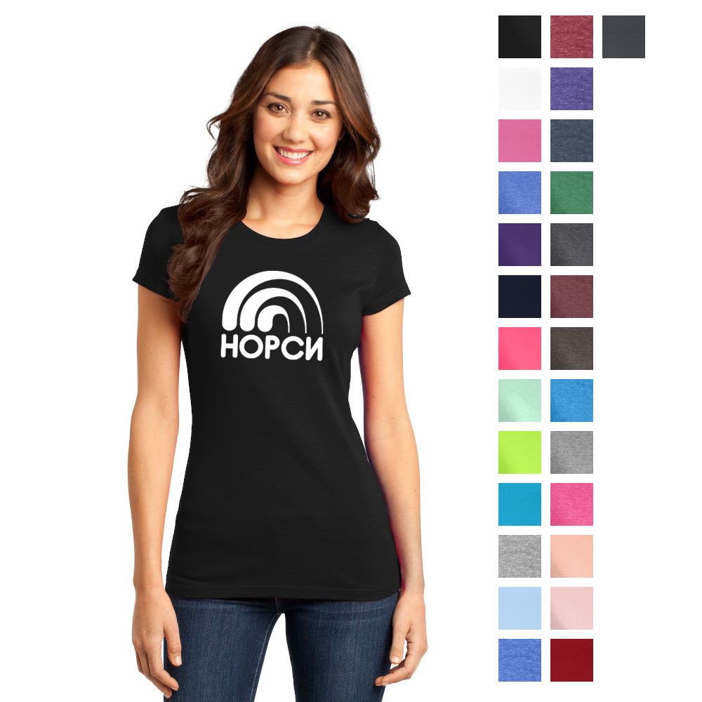 District Women’s Fitted Very Important Tee Decorated - Black