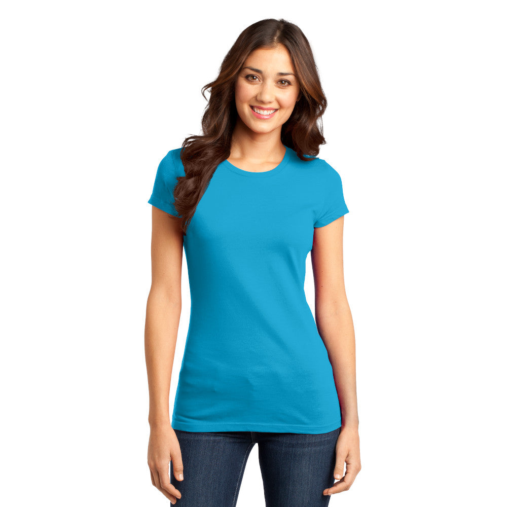 District Women’s Fitted Very Important Tee Decorated - New Navy