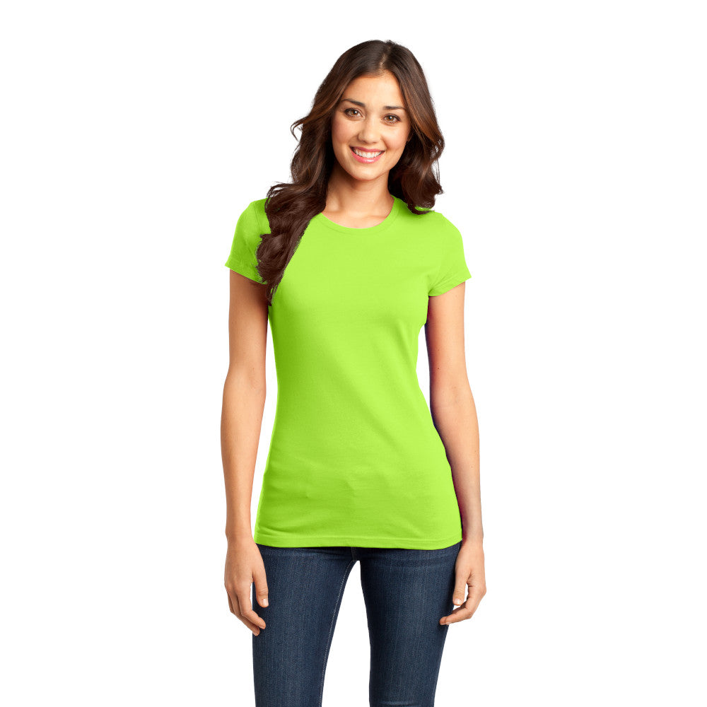 District Women’s Fitted Very Important Tee Decorated - Purple