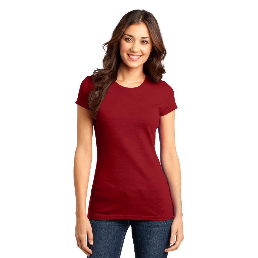 District Women’s Fitted Very Important Tee Decorated - Dusty Lavender Pink