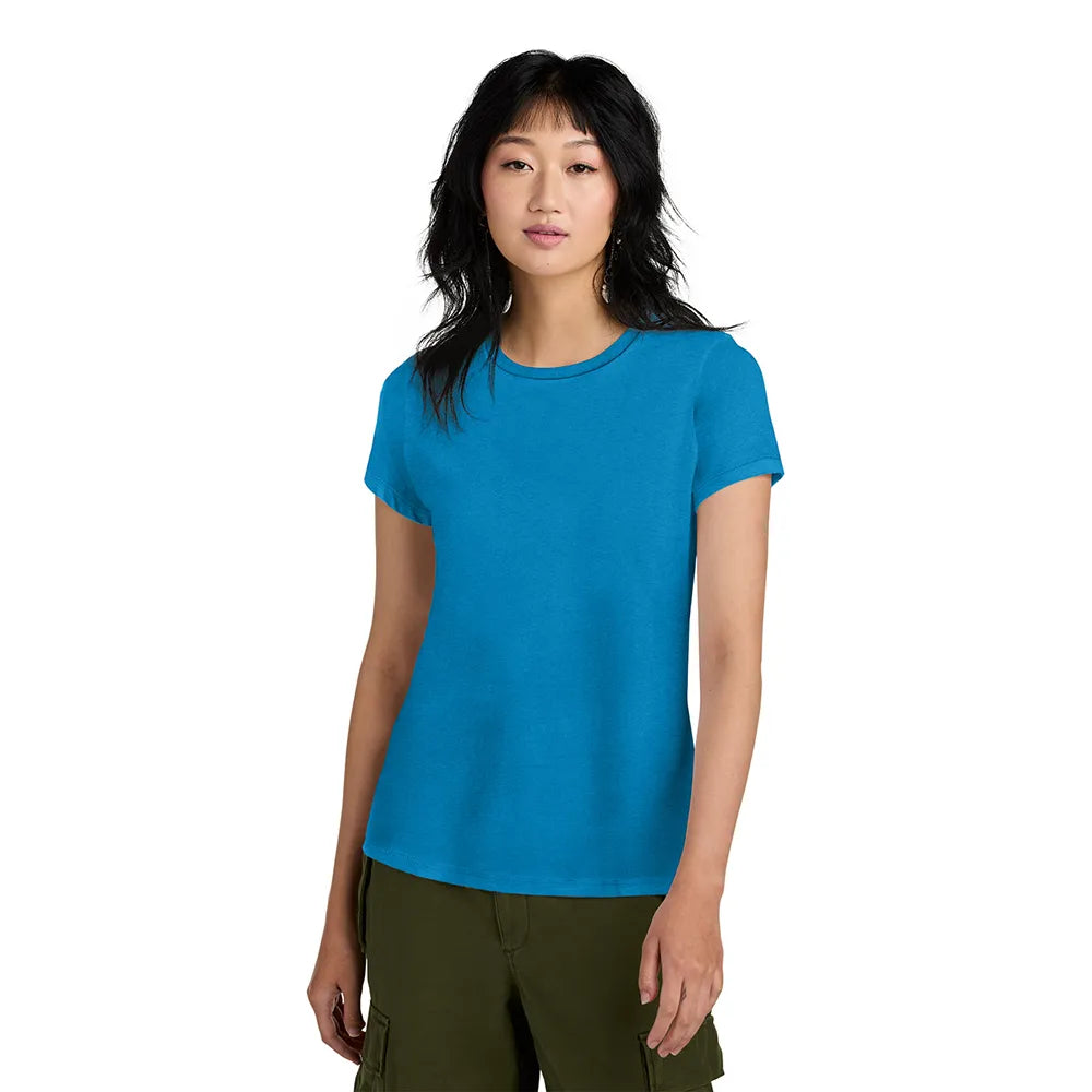 District Women’s Perfect Weight Tee Decorated - Bright White