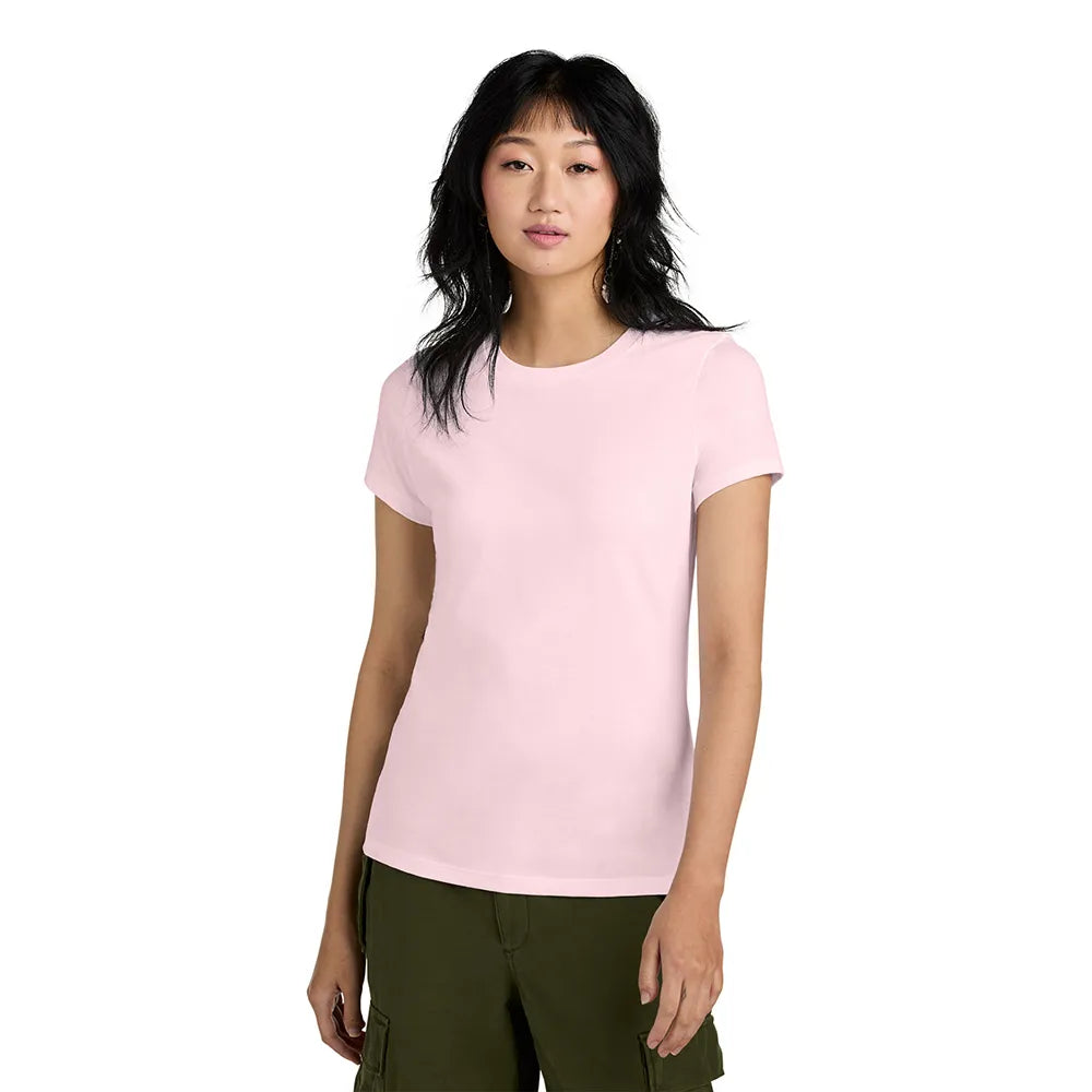 District Women’s Perfect Weight Tee Decorated - Charcoal Black