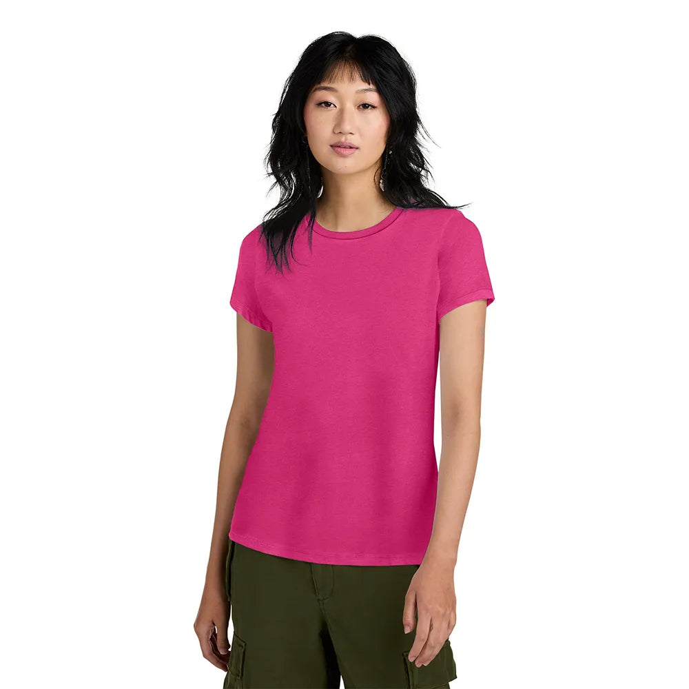 District Women’s Perfect Weight Tee Decorated - Deep Royal Blue