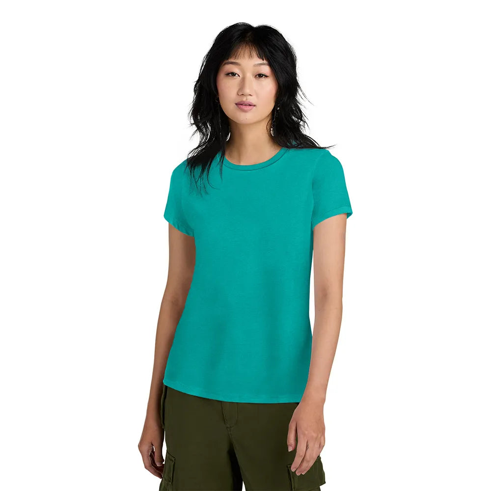 District Women’s Perfect Weight Tee Decorated - Jet Black