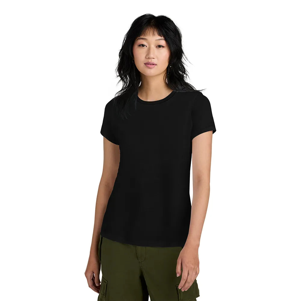 District Women’s Perfect Weight Tee Decorated - Military Green