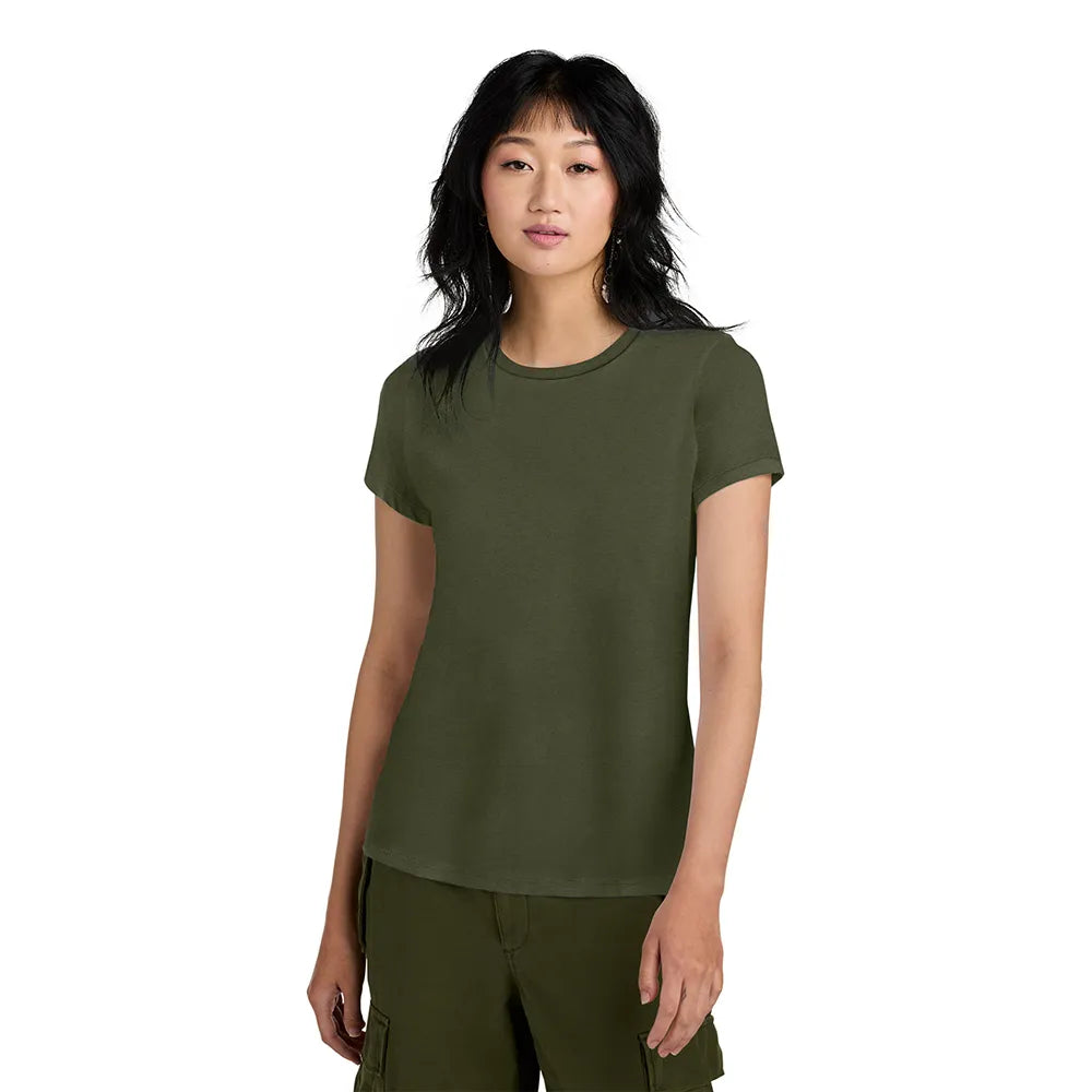 District Women’s Perfect Weight Tee Decorated - New Navy Blue