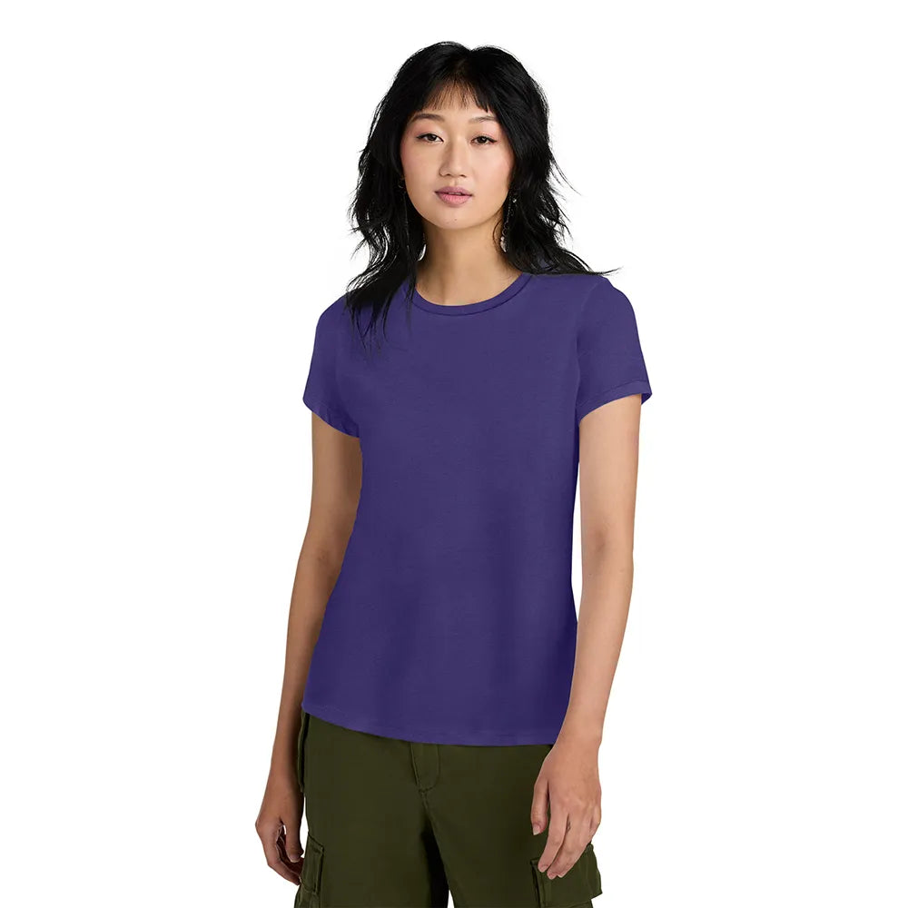 District Women’s Perfect Weight Tee Decorated - Rainforest Green