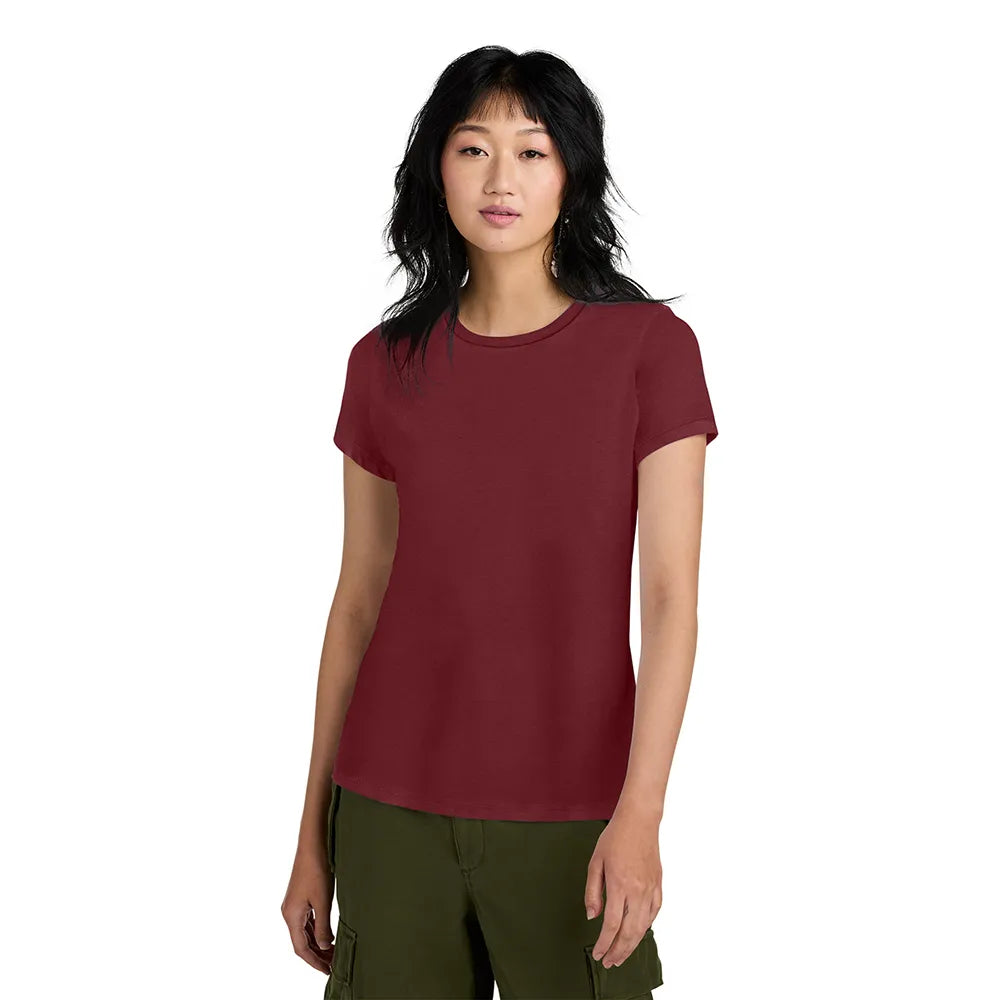 District Women’s Perfect Weight Tee Decorated - Silver
