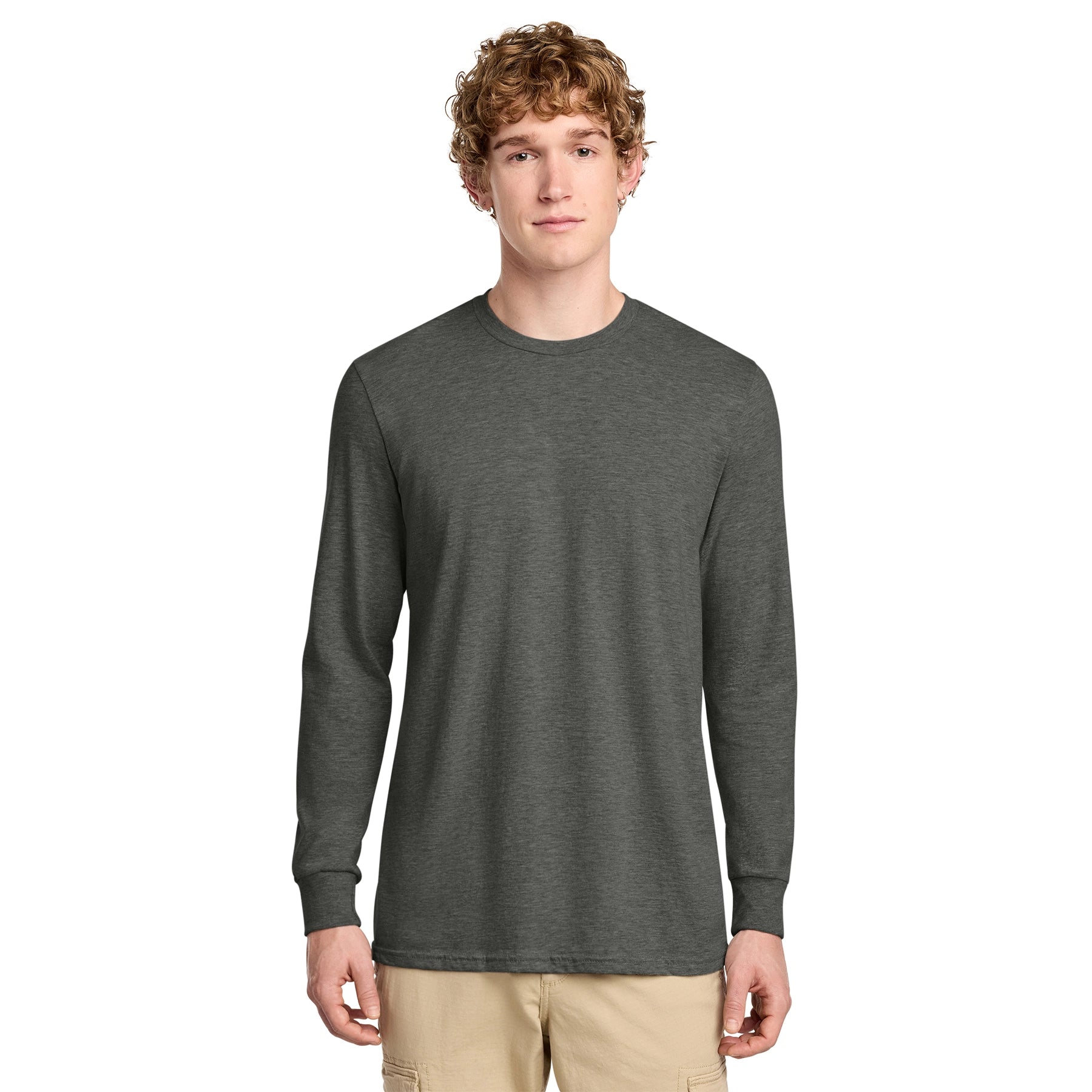 District Decorated Perfect Blend CVC Long Sleeve Tee