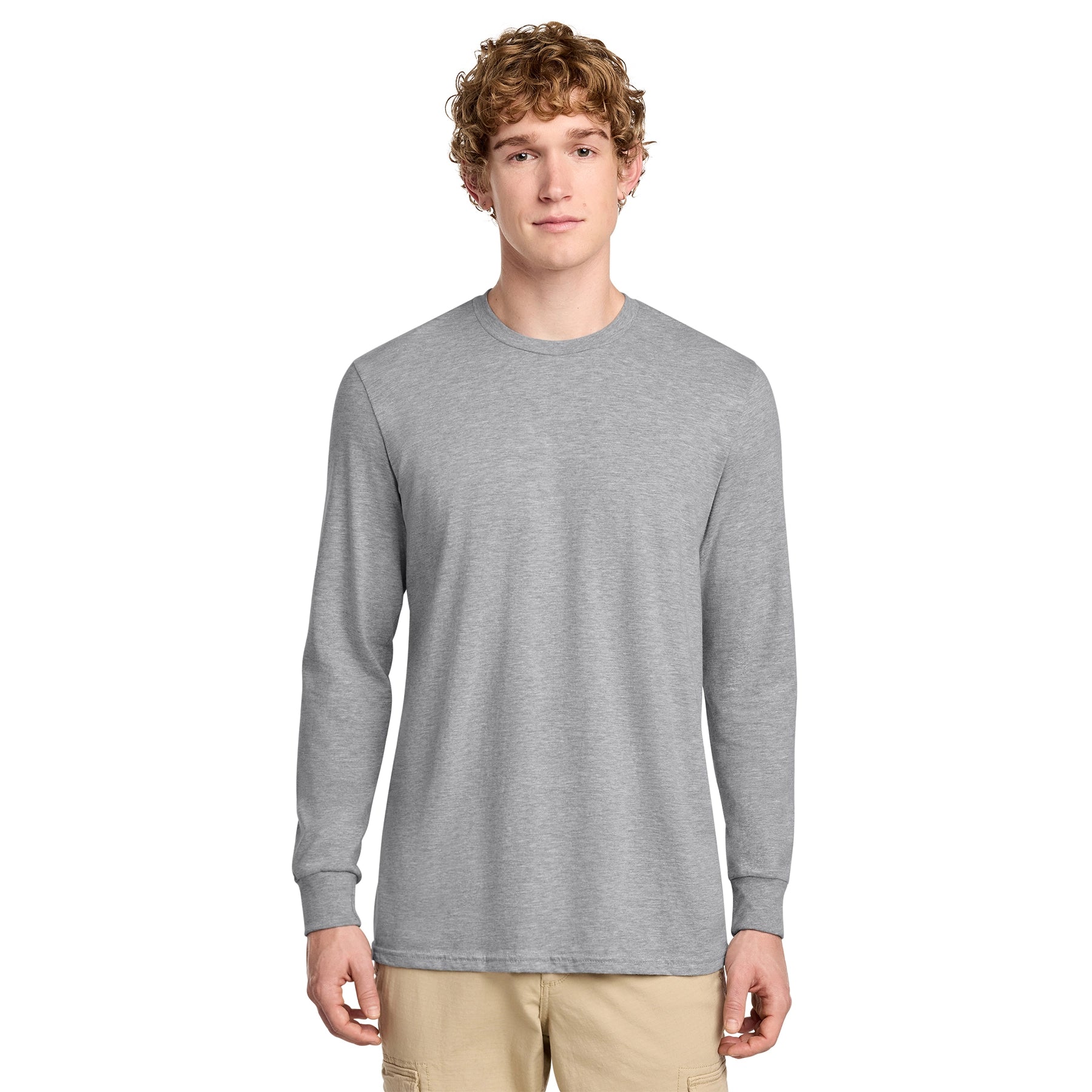 District Decorated Perfect Blend CVC Long Sleeve Tee