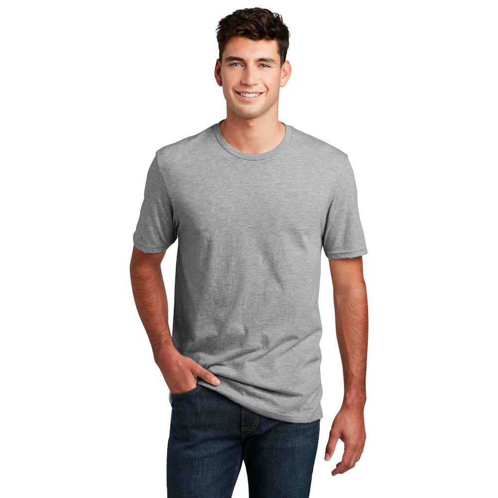 District Perfect Blend CVC Tee Decorated - Grey Frost (PMS COOL GREY 10C)