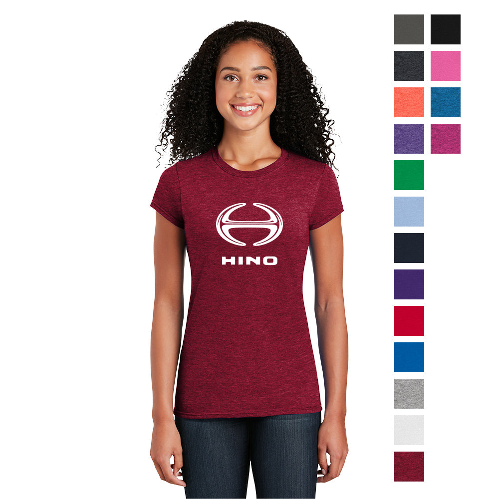 Gildan Softstyle Women's T-Shirt Decorated - Antique Sapphire Blue