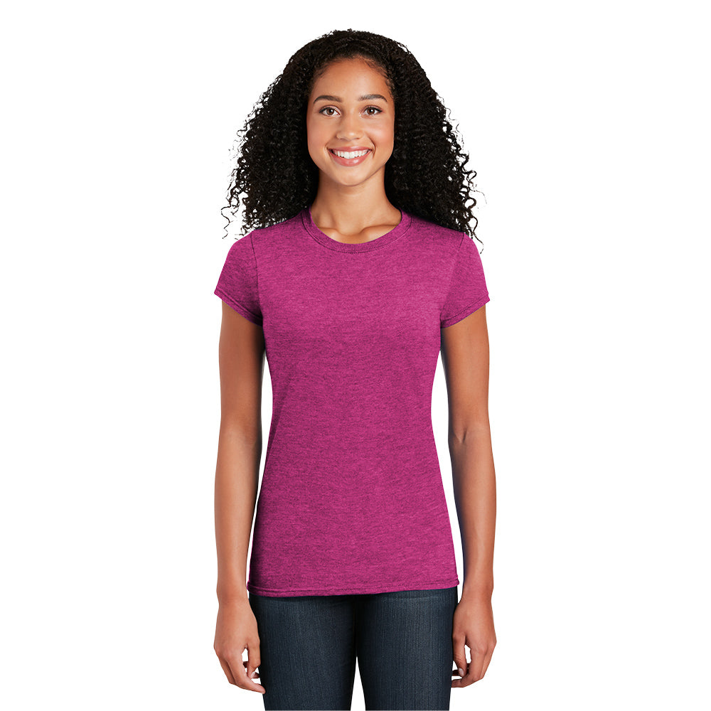 Gildan Softstyle Women's T-Shirt Decorated - Black