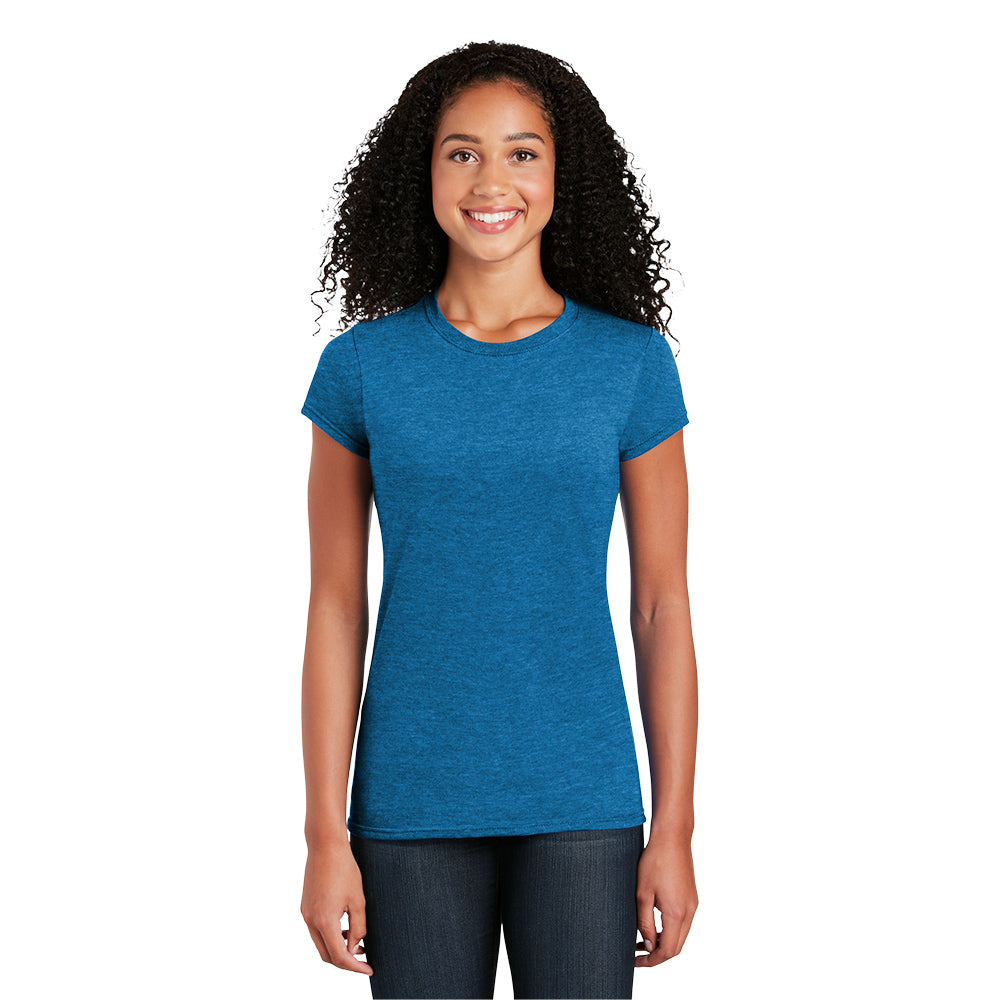 Gildan Softstyle Women's T-Shirt Decorated - Charcoal Grey
