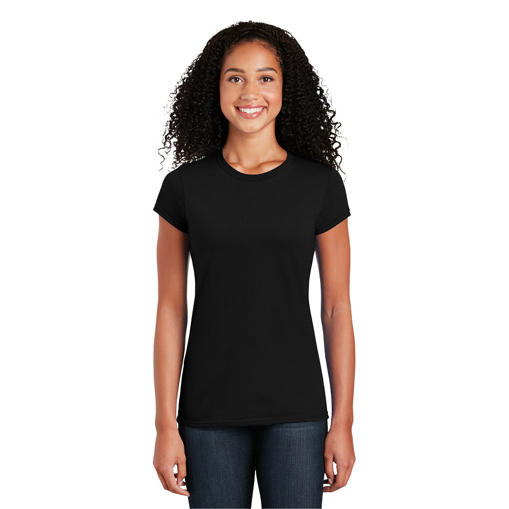 Gildan Softstyle Women's T-Shirt Decorated - Heather Purple