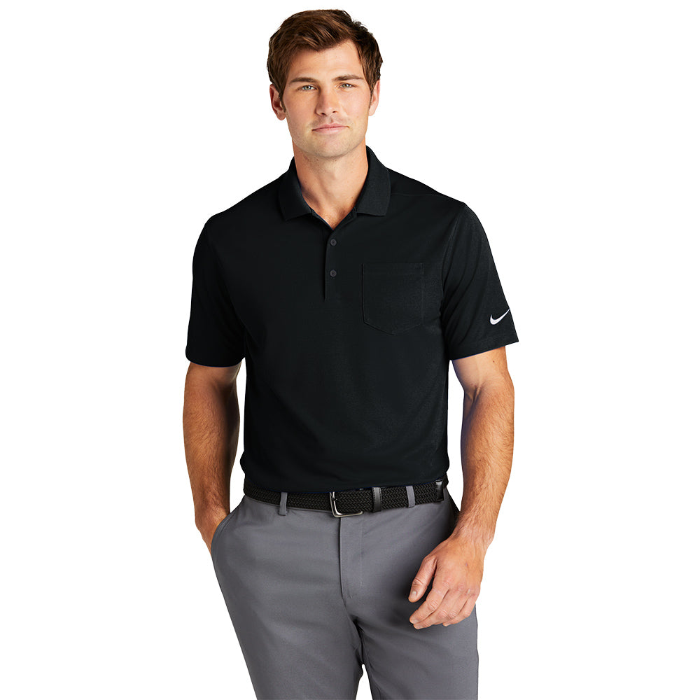 Nike Dri-FIT Micro Pique 2.0 Pocket Embroidered Polo - Game Royal Blue (PMS 661C)