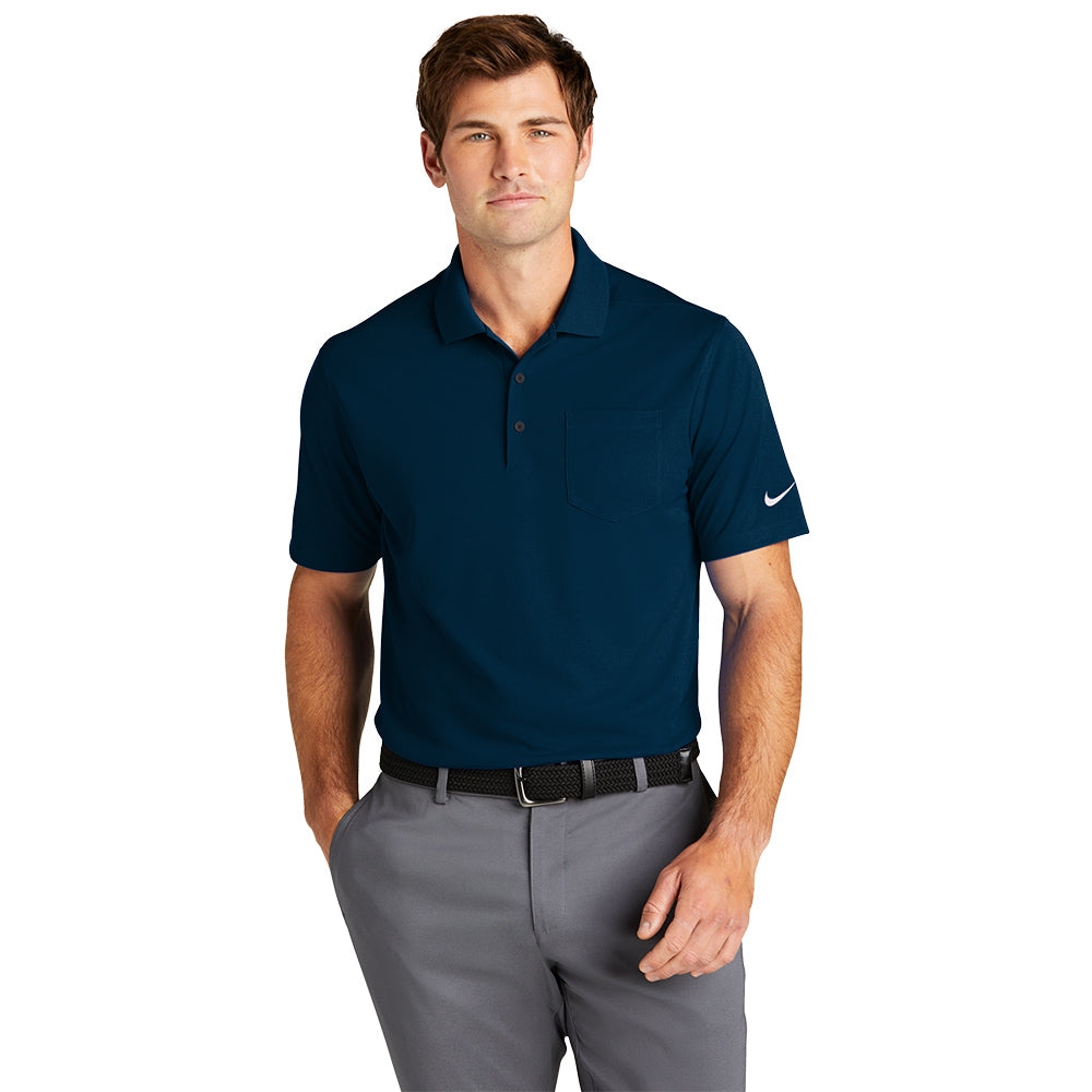 Nike Dri-FIT Micro Pique 2.0 Pocket Embroidered Polo - University Red (PMS 200C)