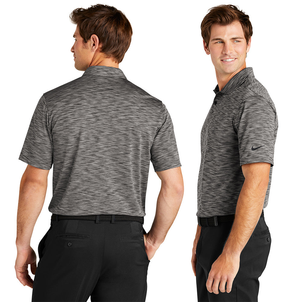 Nike Dri-FIT Vapor Space Dyed Embroidered Polo - Navy Blue (PMS 296C)
