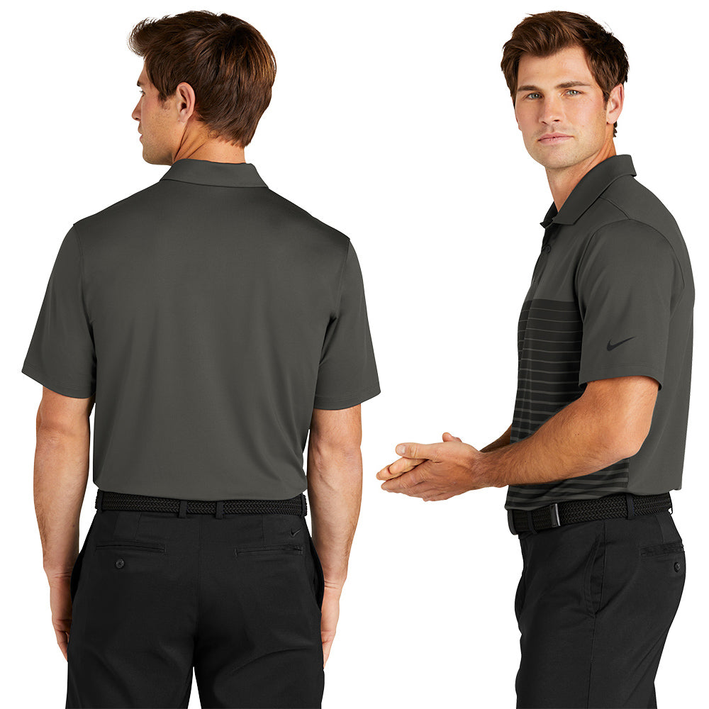 Nike Dri-FIT Vapor Block Embroidered Polo - Midnight Navy Blue (PMS 2767C)