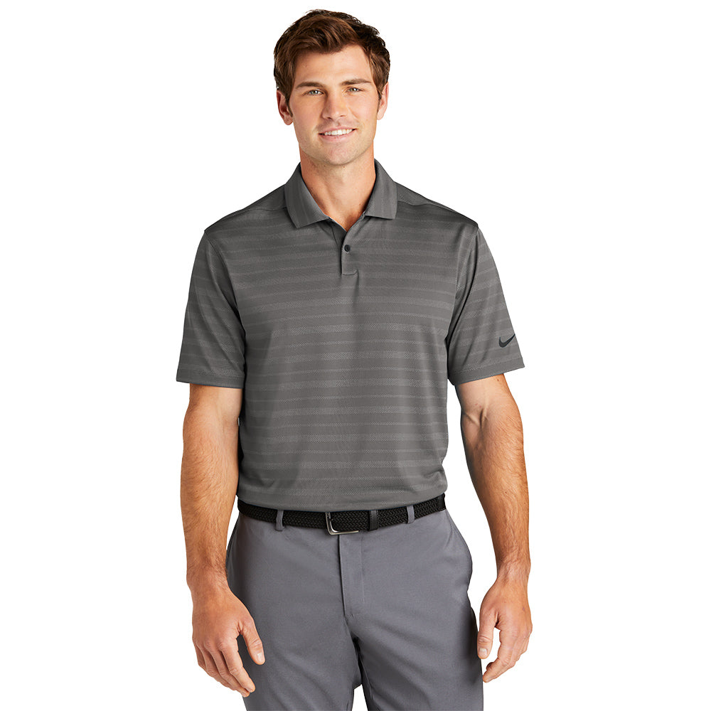 Nike Dri-FIT Vapor Jacquard Embroidered Polo - Marina Blue