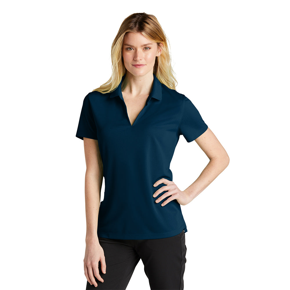 Nike Women's Dri-FIT Micro Pique 2.0 Embroidered Polo - Team Red