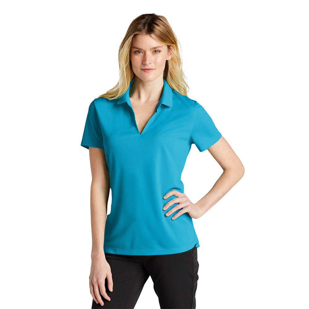 Nike Women's Dri-FIT Micro Pique 2.0 Embroidered Polo - University Red