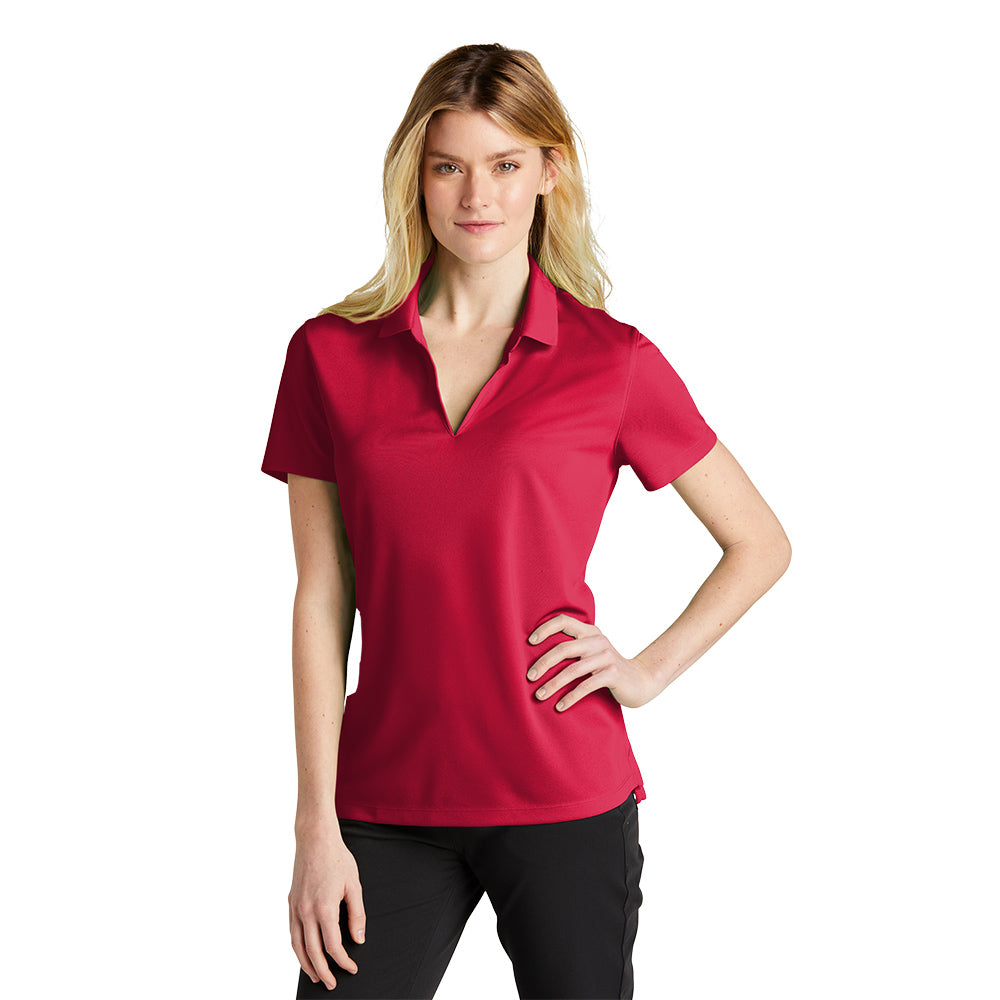 Nike Women's Dri-FIT Micro Pique 2.0 Embroidered Polo - Urban Lilac Purple