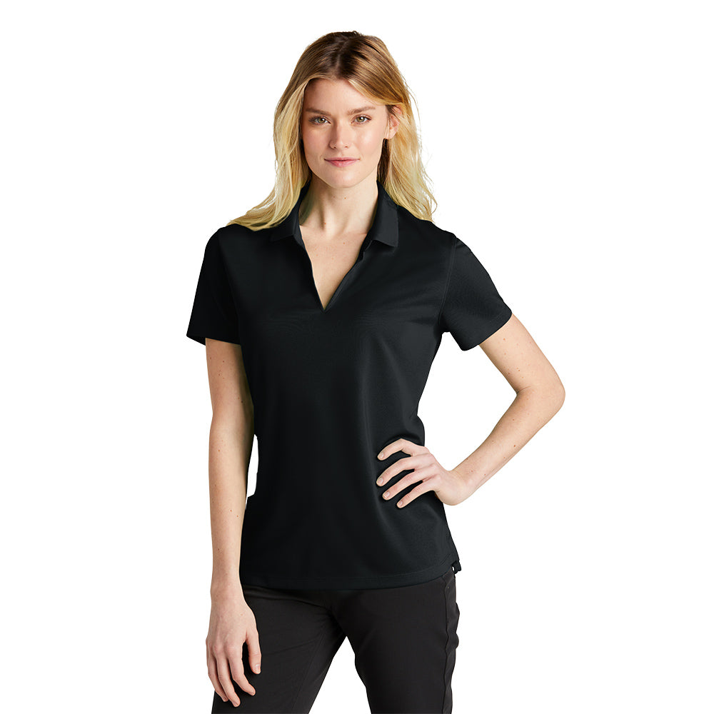 Nike Women's Dri-FIT Micro Pique 2.0 Embroidered Polo - Blue Tint